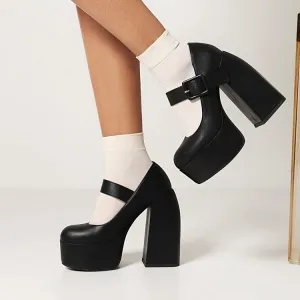 Chunky Heel Sandals