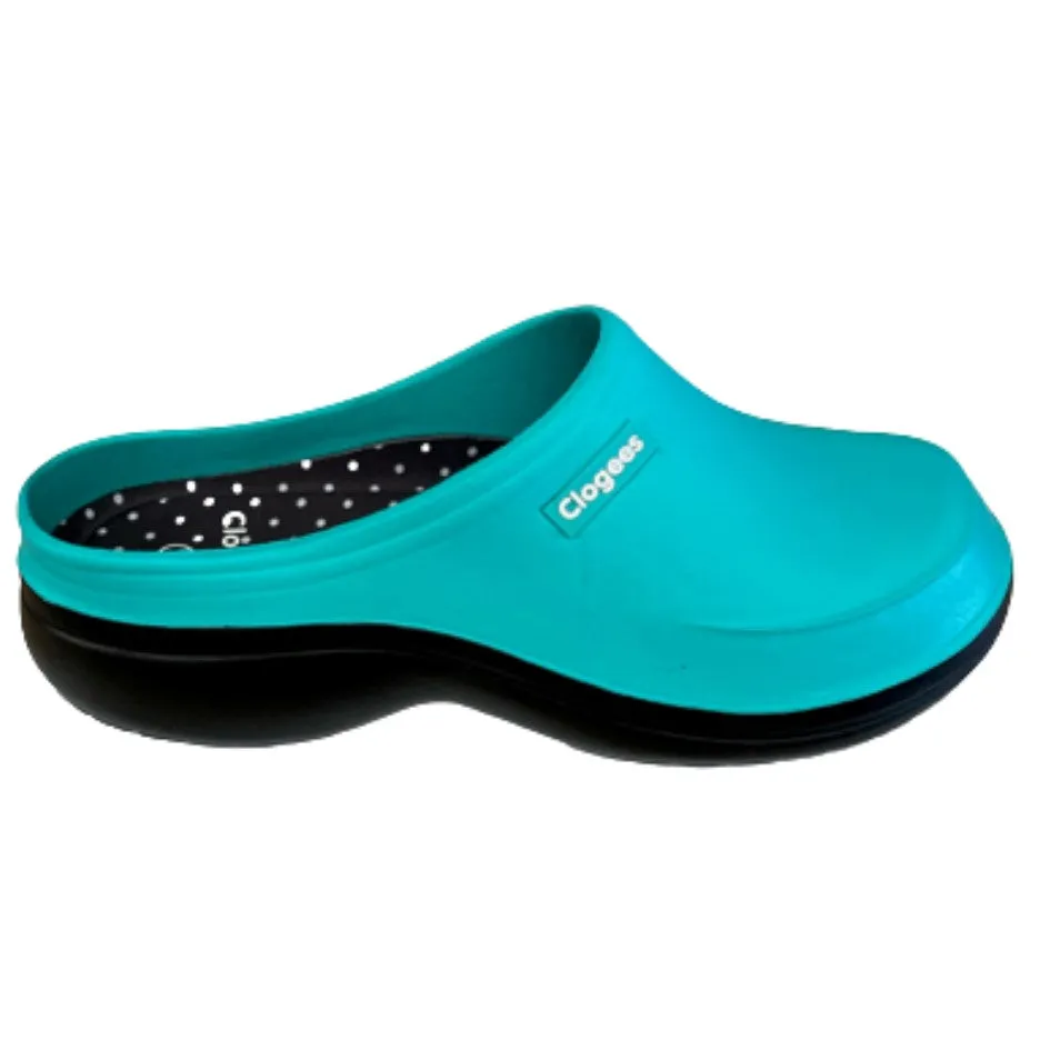 CLOGEES WOMENS ELIZA MEMORY FOAM INSOLE CLOG