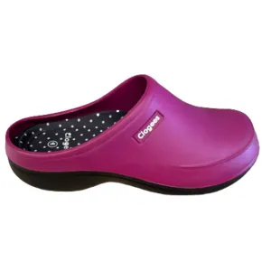 CLOGEES WOMENS ELIZA MEMORY FOAM INSOLE CLOG