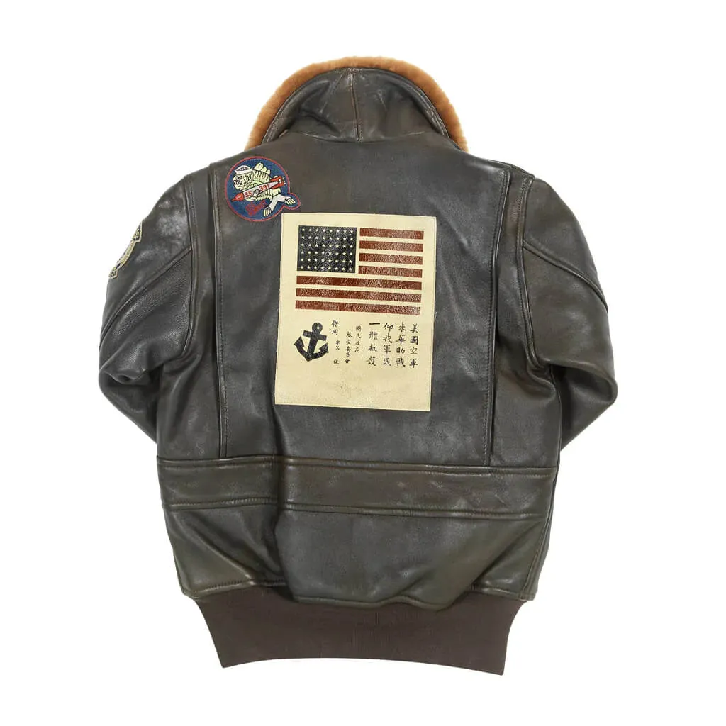 Cockpit USA Women's Top Gun Flight Lambskin Jacket