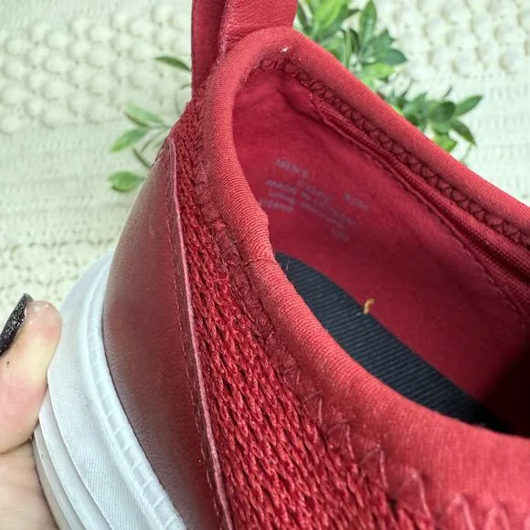 COLE HAAN Men's 8.5 M Generation GRANDSPORT Stitchlite Sneaker Shoe Red White