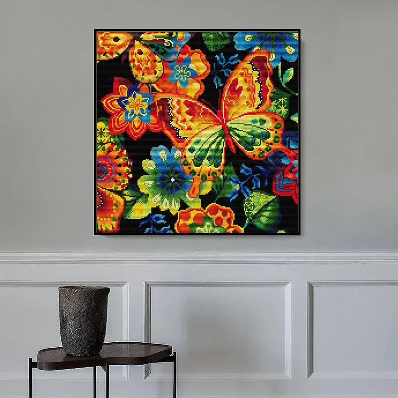 Colorful Butterfly Joy Sunday Cross Stitch Kits