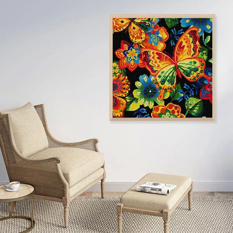 Colorful Butterfly Joy Sunday Cross Stitch Kits