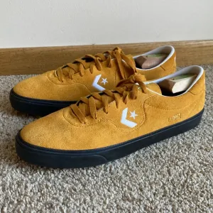 Converse CONS Mustard Louie Lopez Pro Mono Classic Suede Saffron Yellow Men’s 12