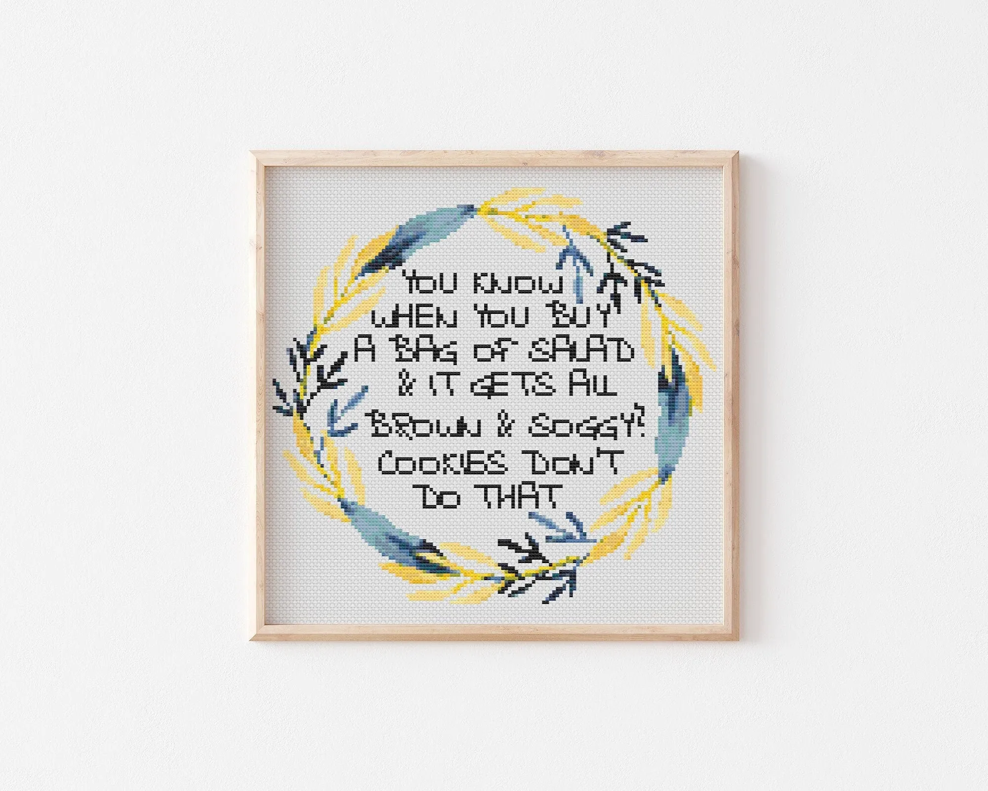 Cookies Cross Stitch Pattern #557