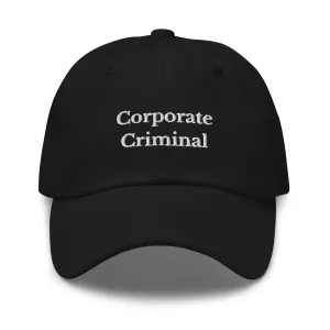 Corporate Criminal Cap