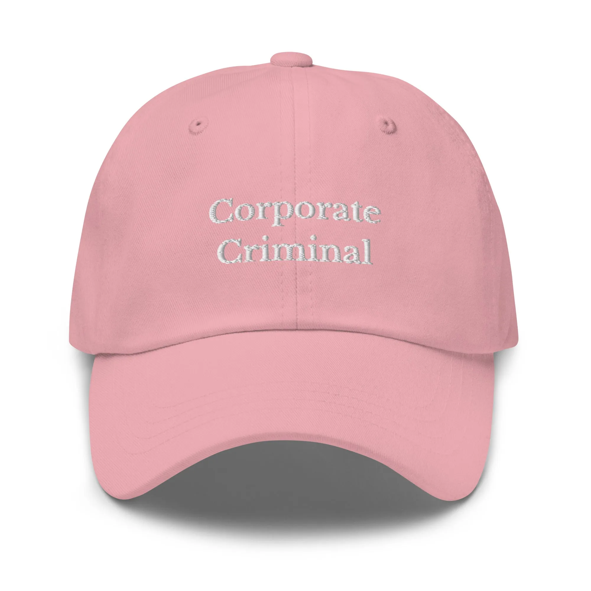 Corporate Criminal Cap
