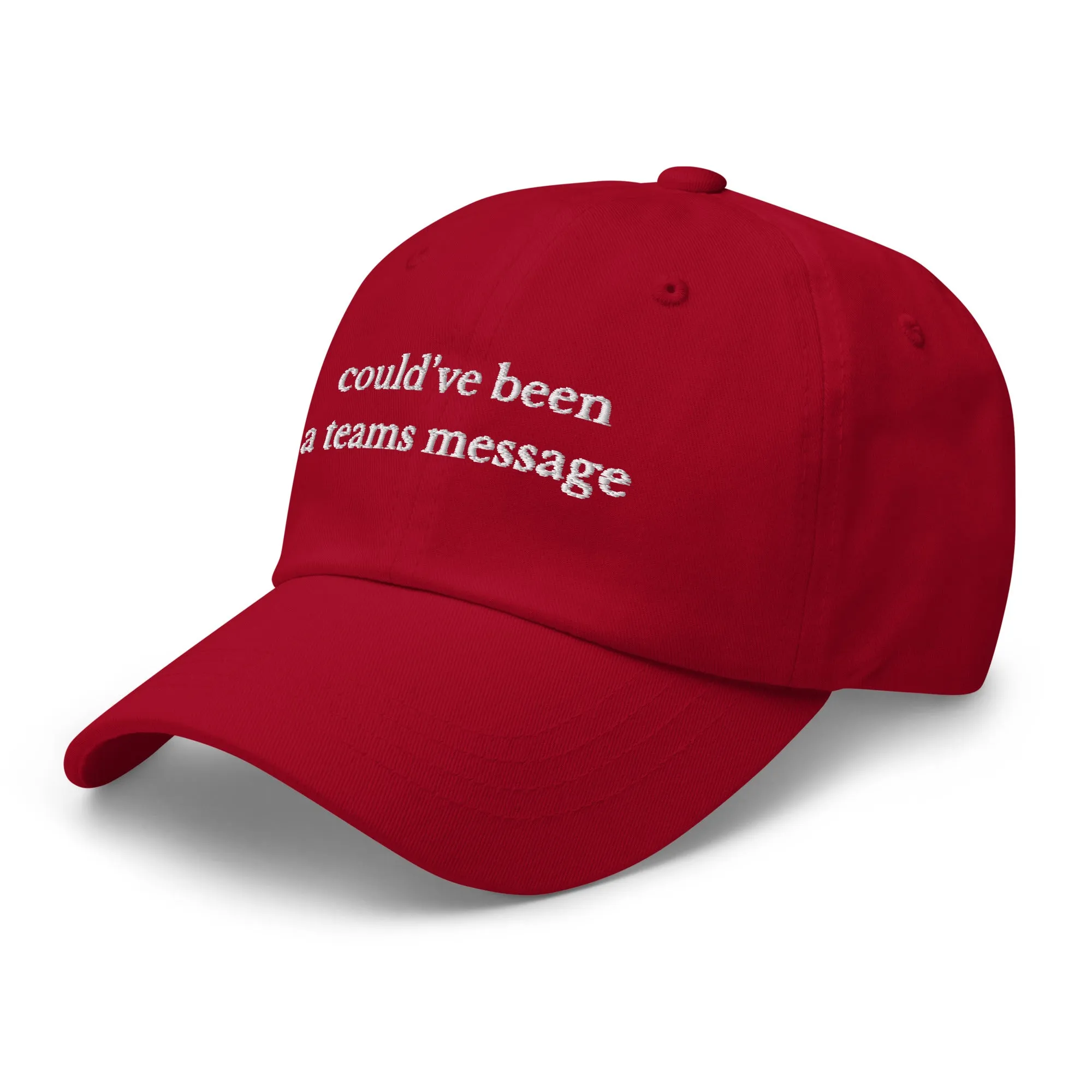 Could've Been A Teams Message Cap