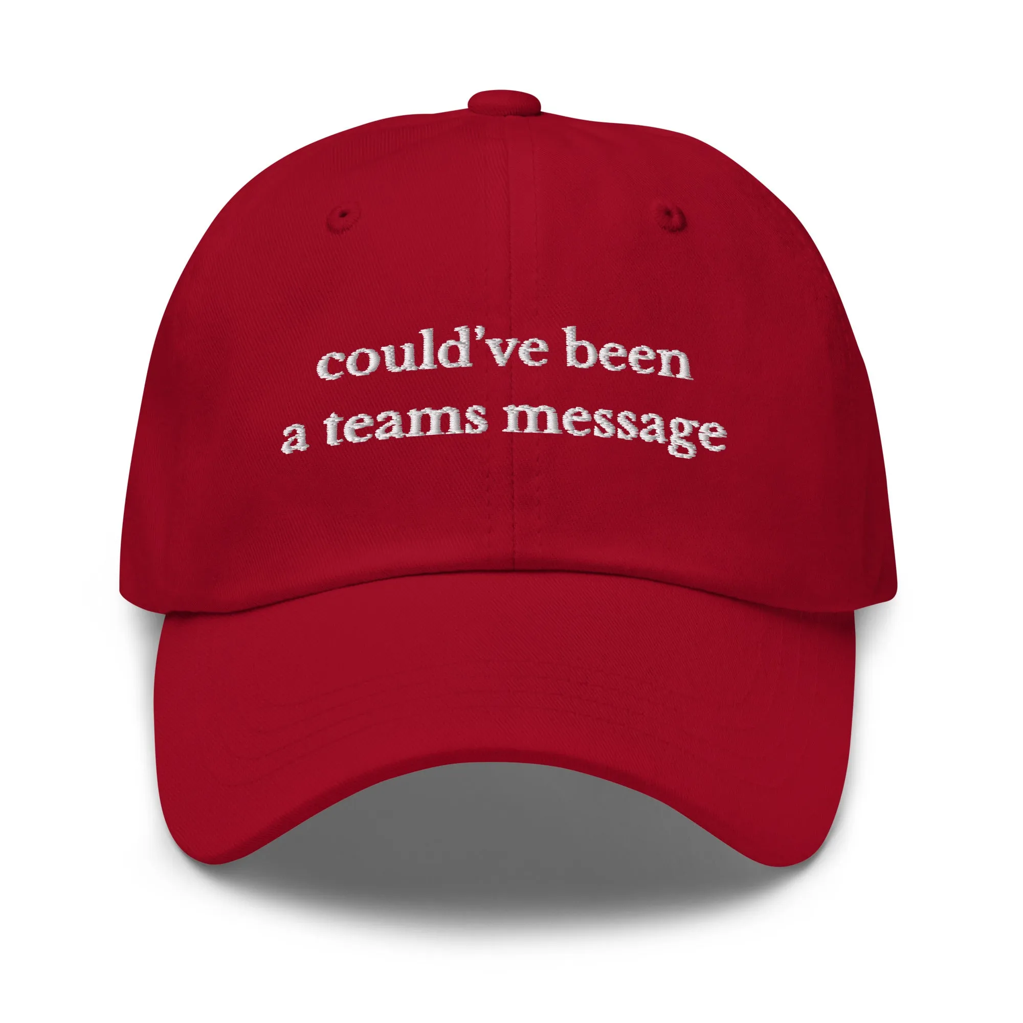 Could've Been A Teams Message Cap