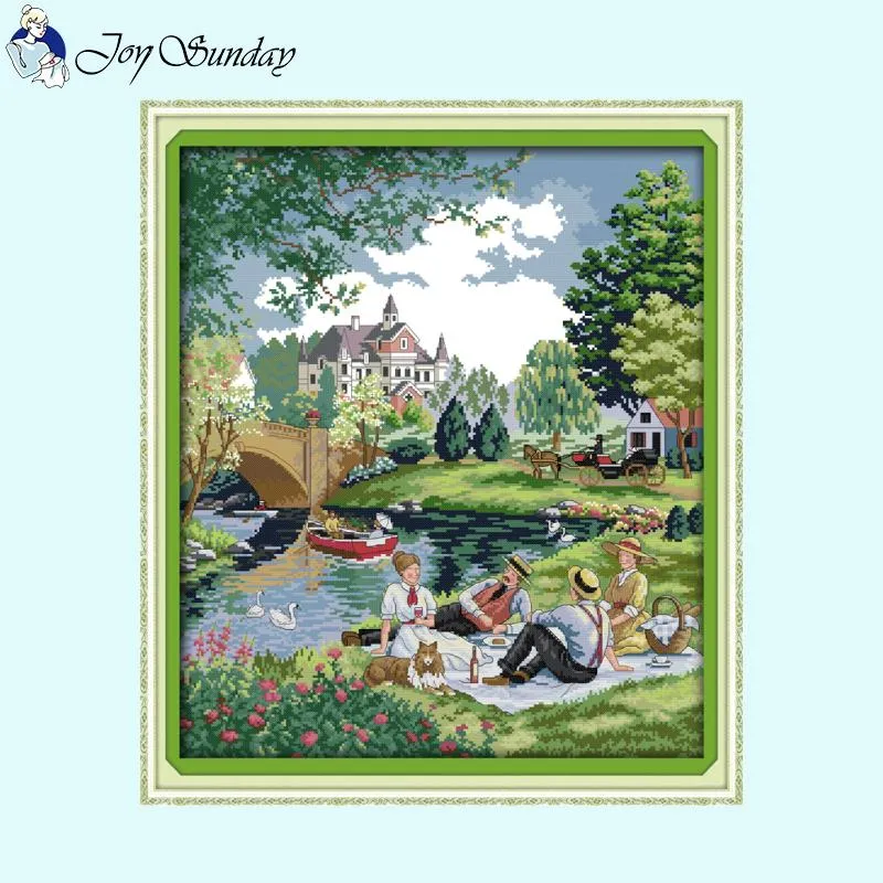 Countryside Scenery Cross Stitch Kits