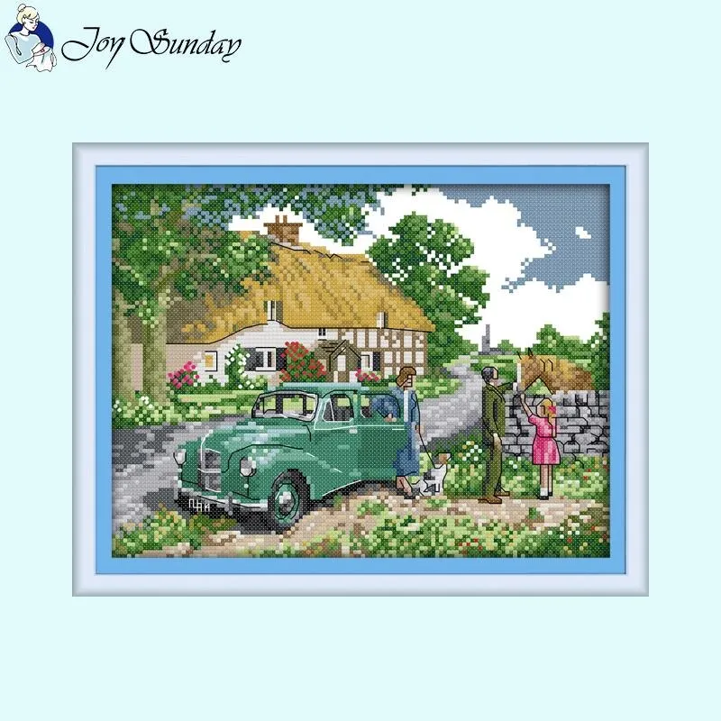 Countryside Scenery Cross Stitch Kits