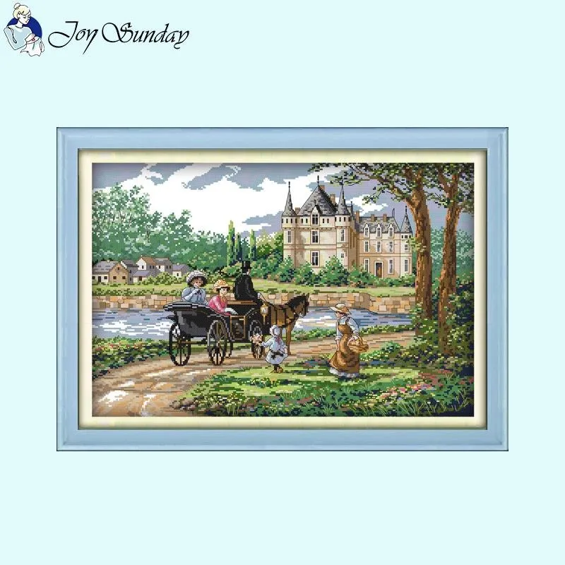 Countryside Scenery Cross Stitch Kits