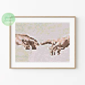 Creation of Adam Mini Cross Stitch Pattern #197