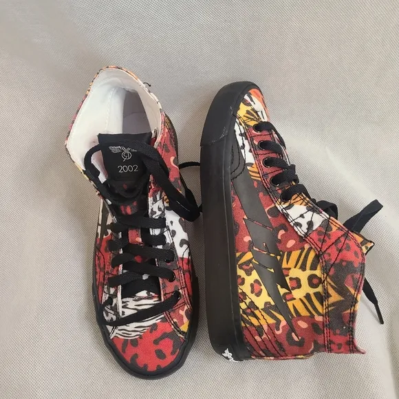 Creative Recreation Youth Zeus Hi Animal Print Leopard Sz 4