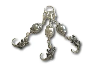 Crocodile M2 - #41 - Set of 3 Stitch Markers
