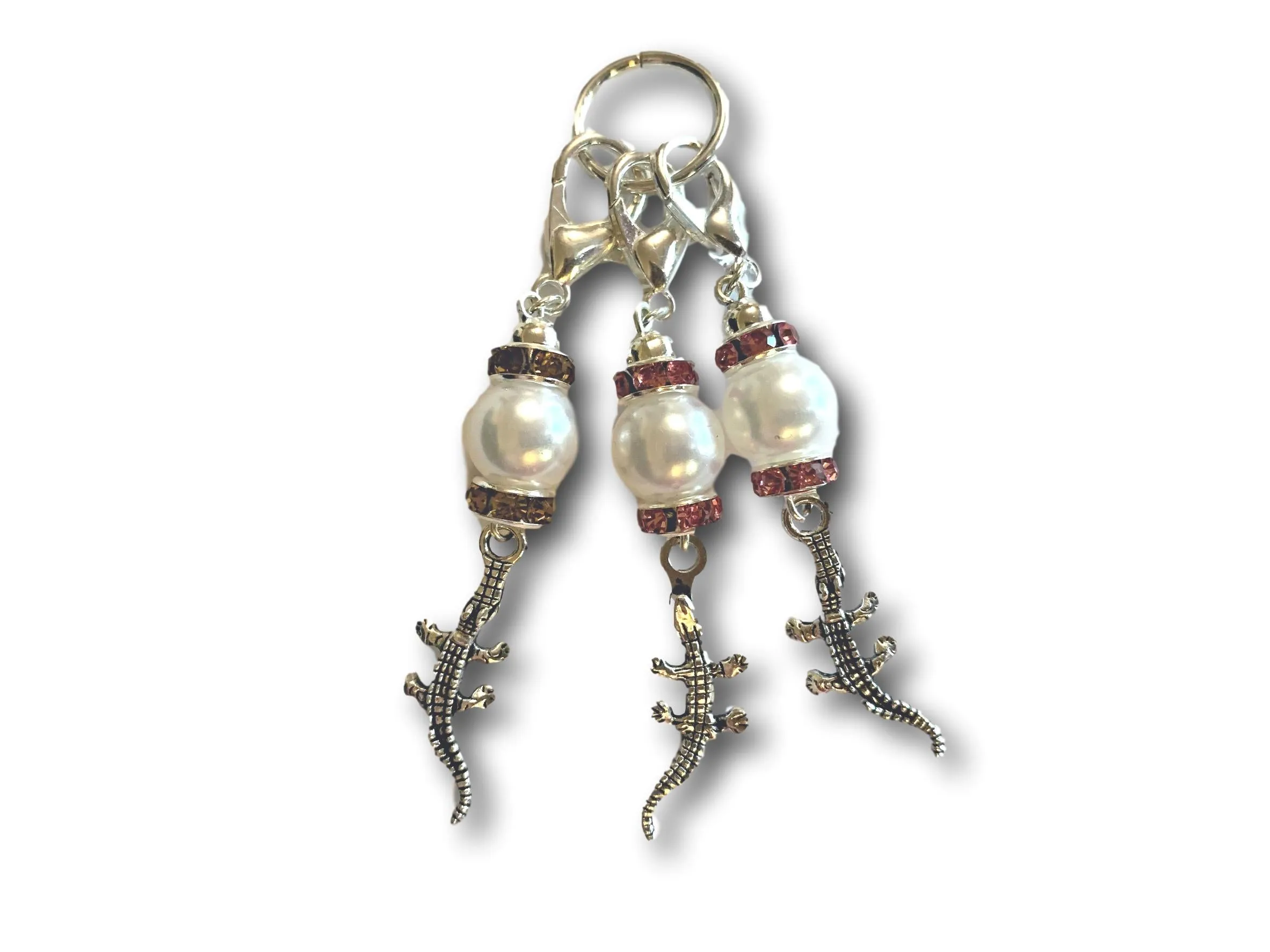 Crocodile M5 - #089 - Set of 3 Stitch Markers