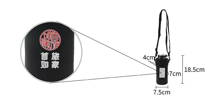Cup Carrier with Adjustable Strap, 750ml