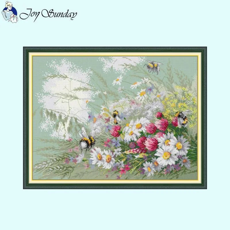 Daisy Cross Stitch Pattern