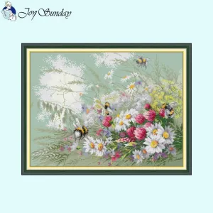 Daisy Cross Stitch Pattern