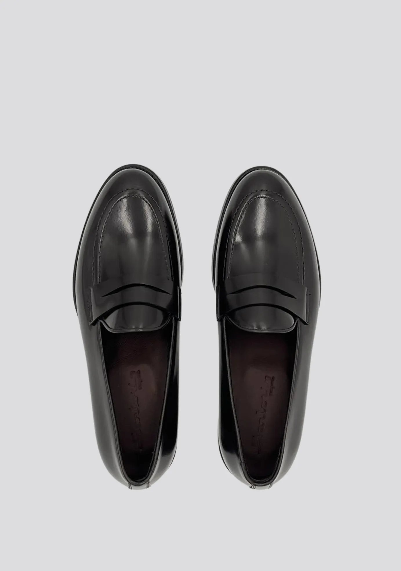 Dark Brown Calfskin Loafers