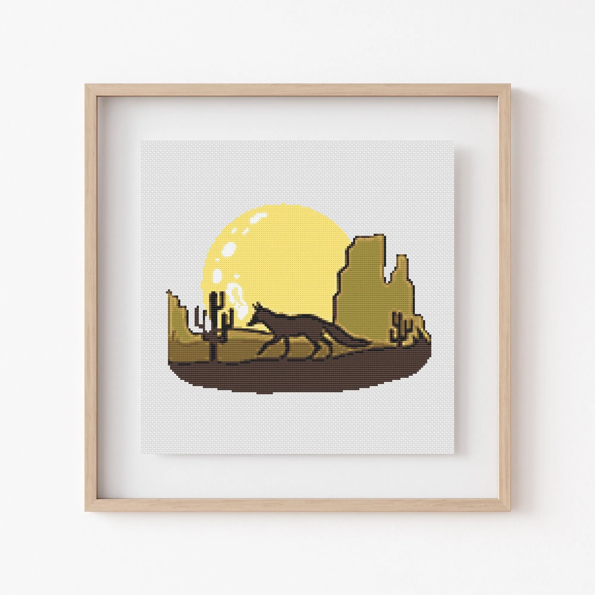 Desert Cross Stitch Pattern #783