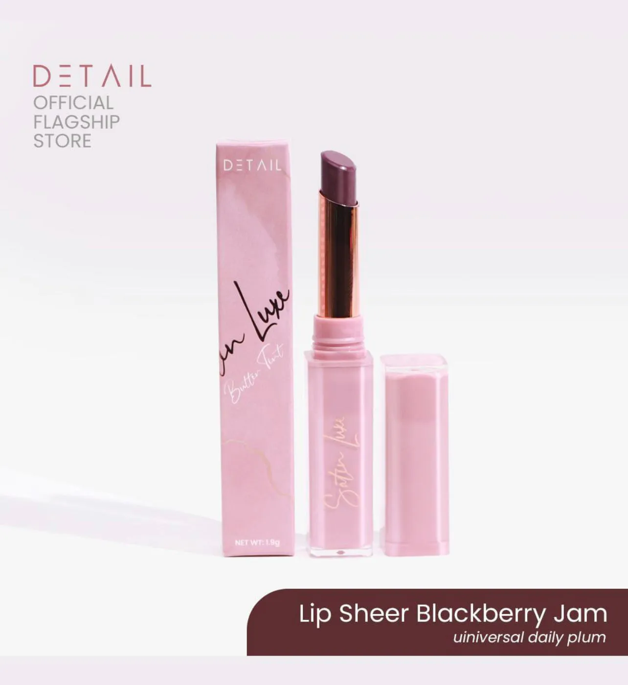 Detail Satin Cosmetics Luxe Butter Tint  (Buttercream, Jam Series)