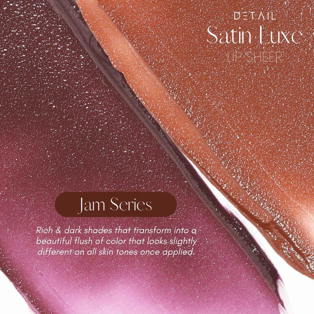 Detail Satin Cosmetics Luxe Butter Tint  (Buttercream, Jam Series)