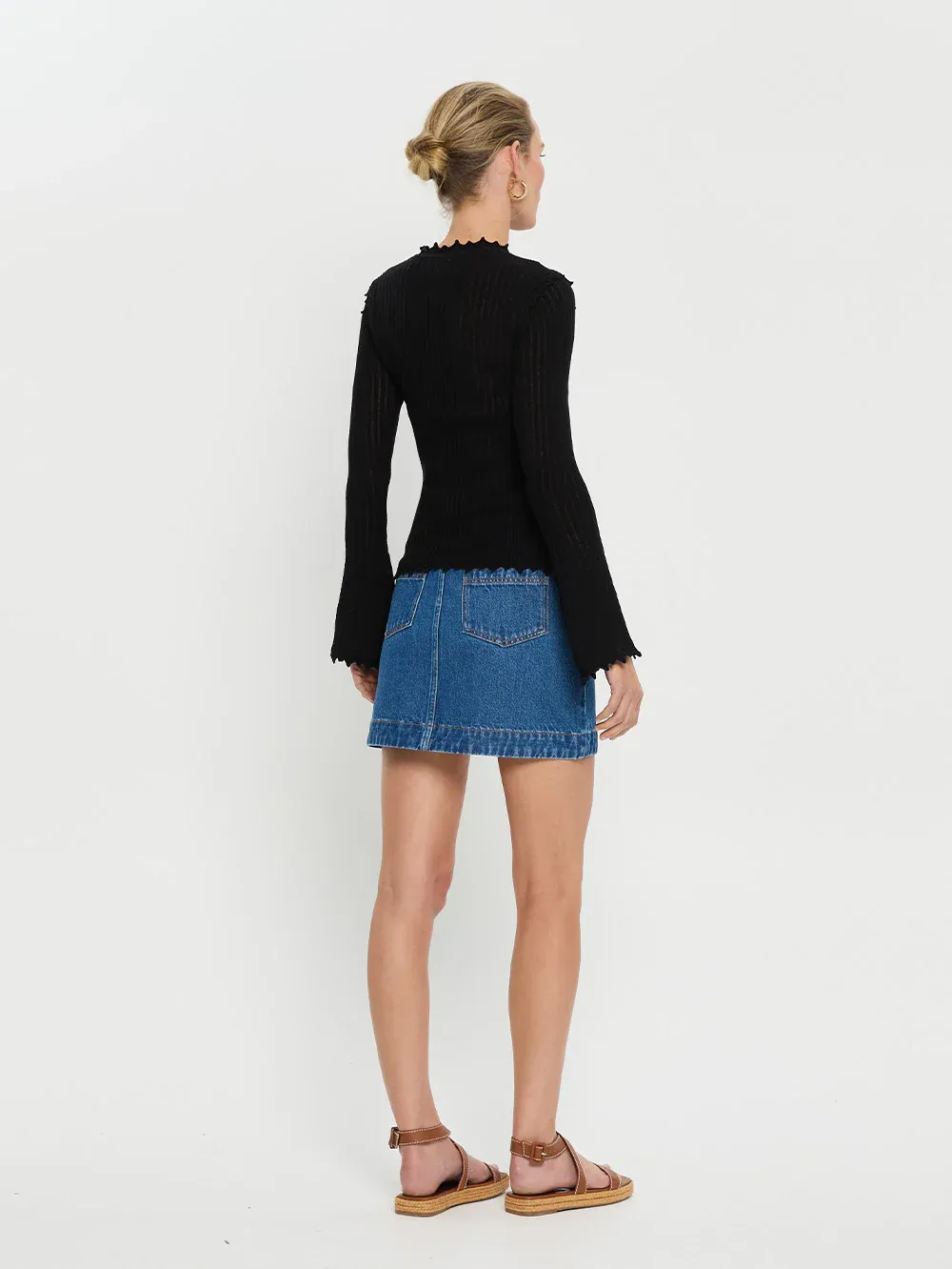 Diana Knit Top - Black