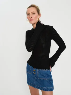 Diana Knit Top - Black