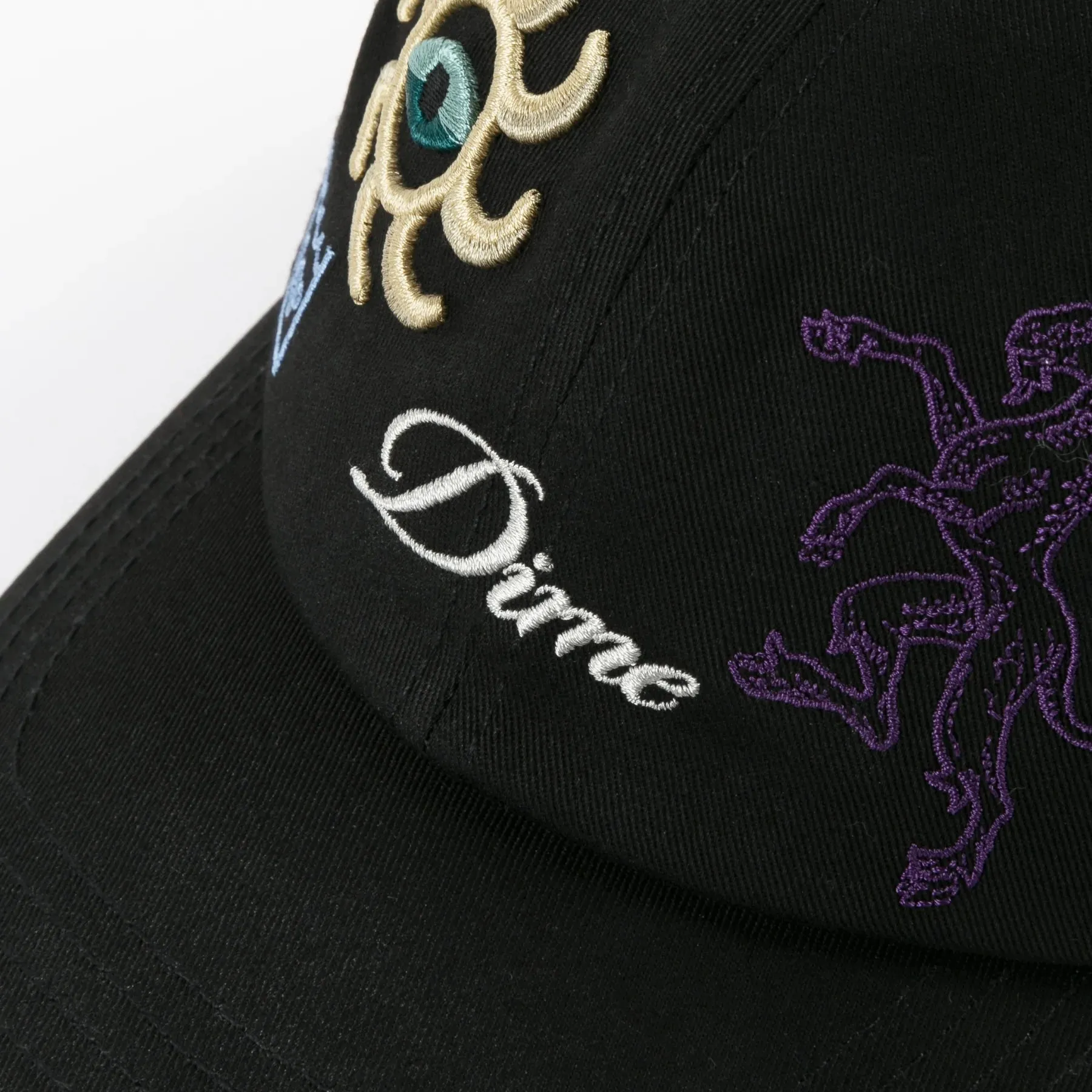 Dime MTL Codex Mix Cap - Black
