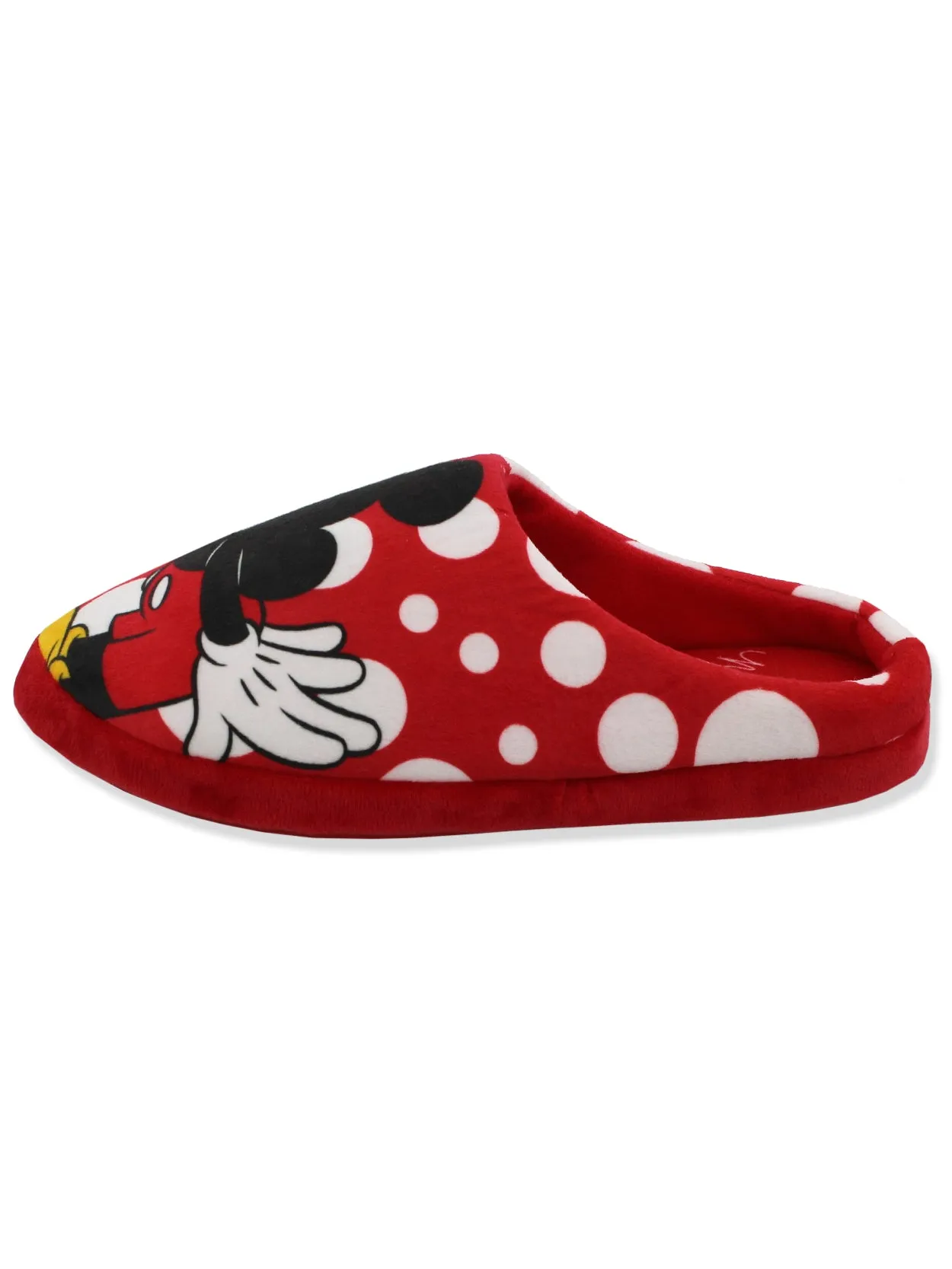 Disney Mickey and Minnie Mouse Adult Scuff Slippers