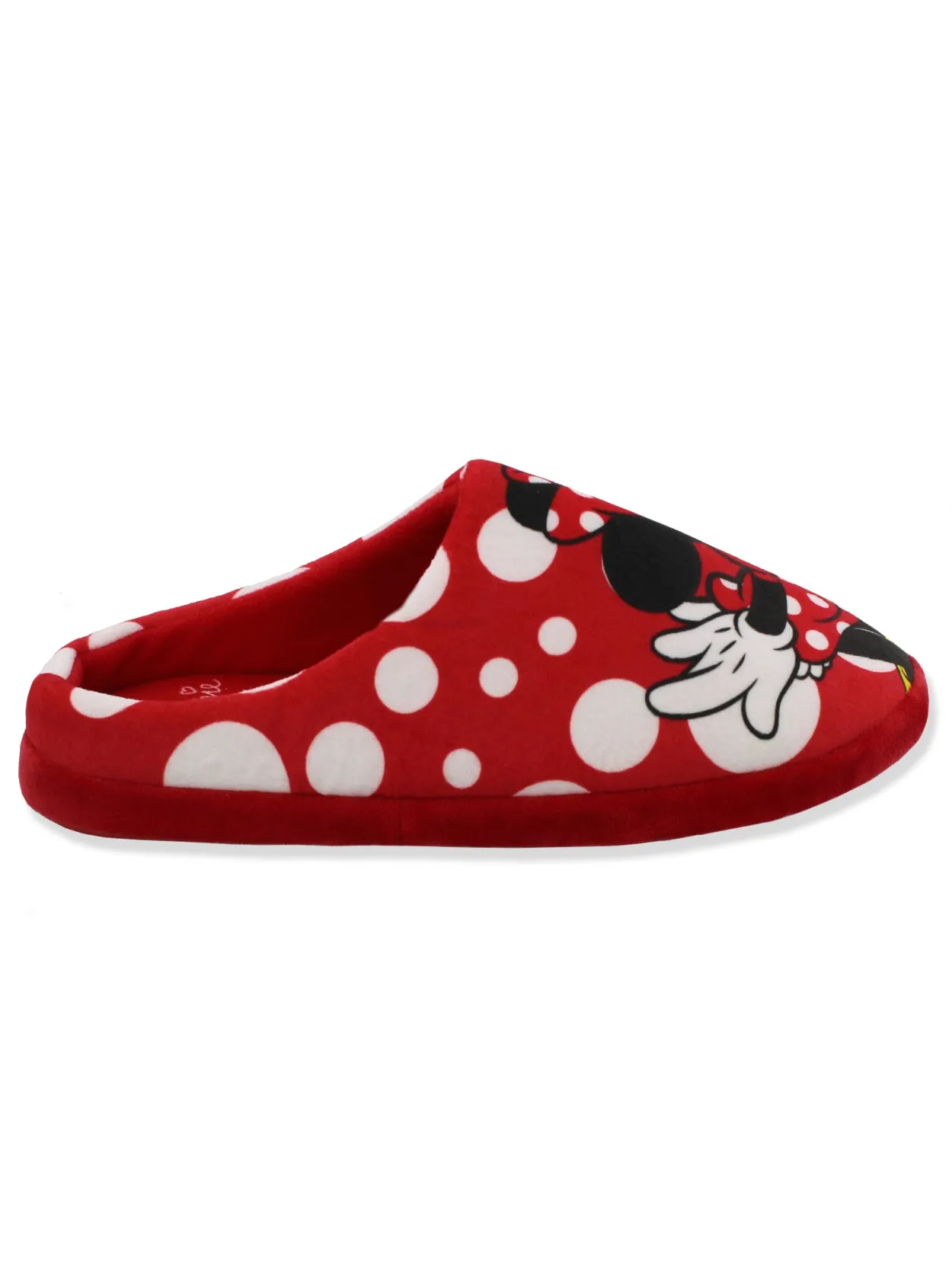 Disney Mickey and Minnie Mouse Adult Scuff Slippers
