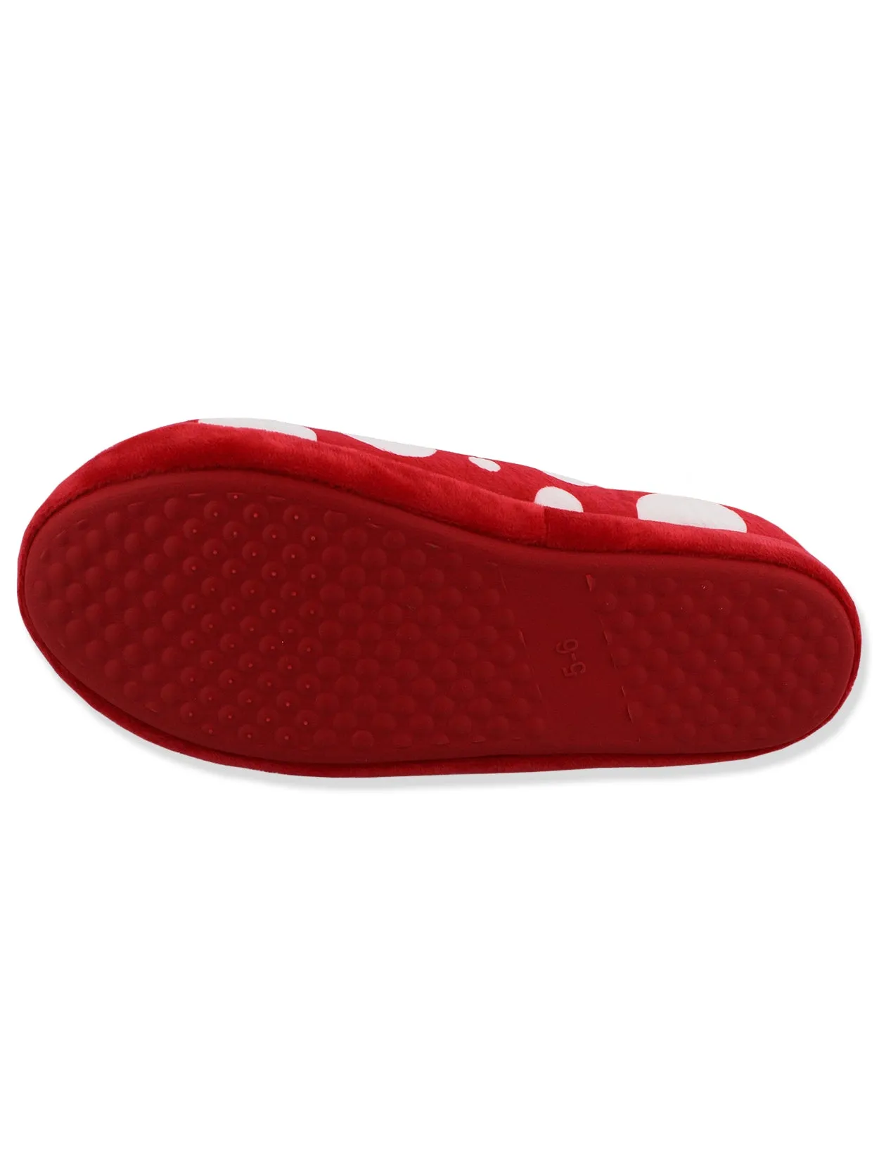 Disney Mickey and Minnie Mouse Adult Scuff Slippers