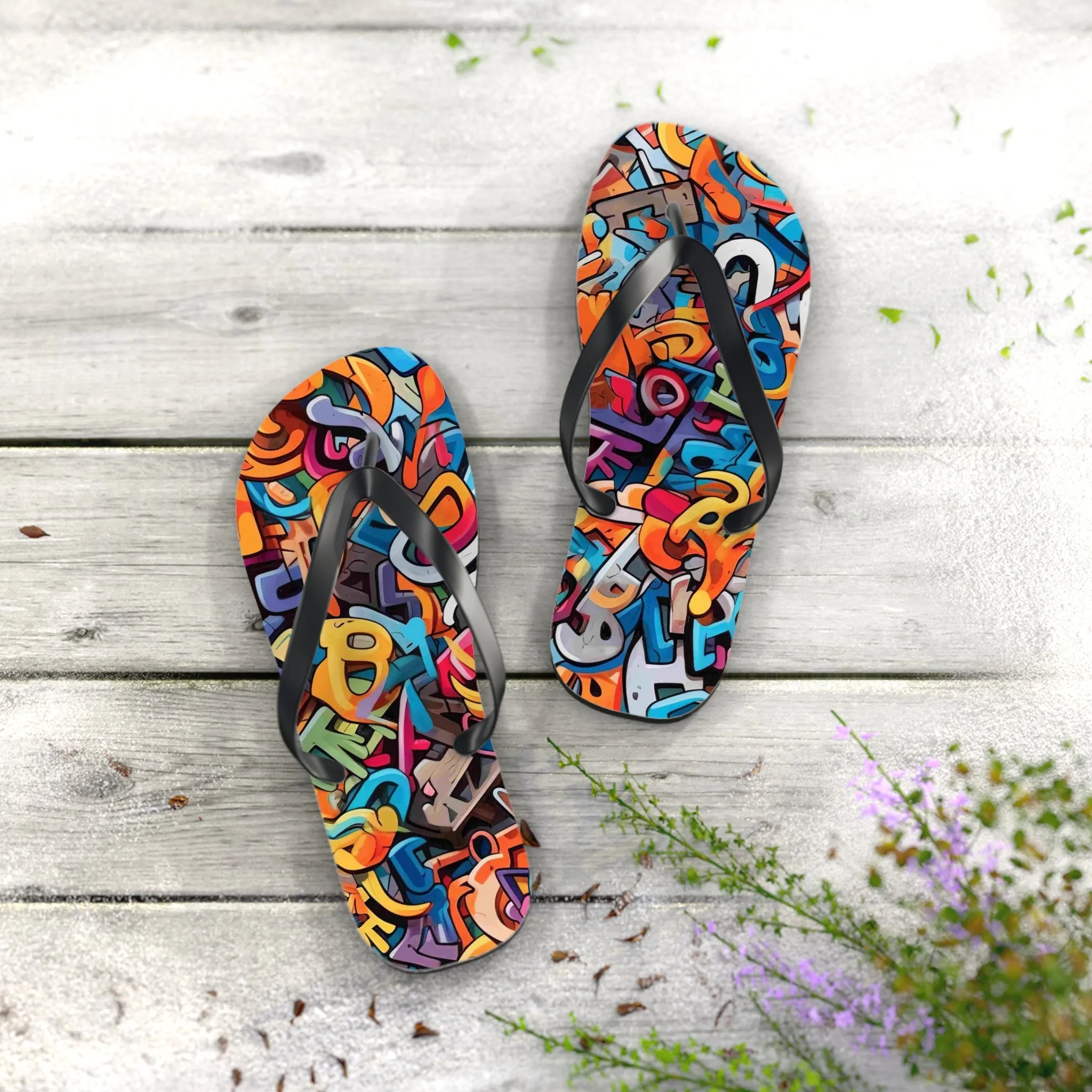 DripFlops Flip Flops - Trendy Summer Footwear for Beach and Casual Outings
