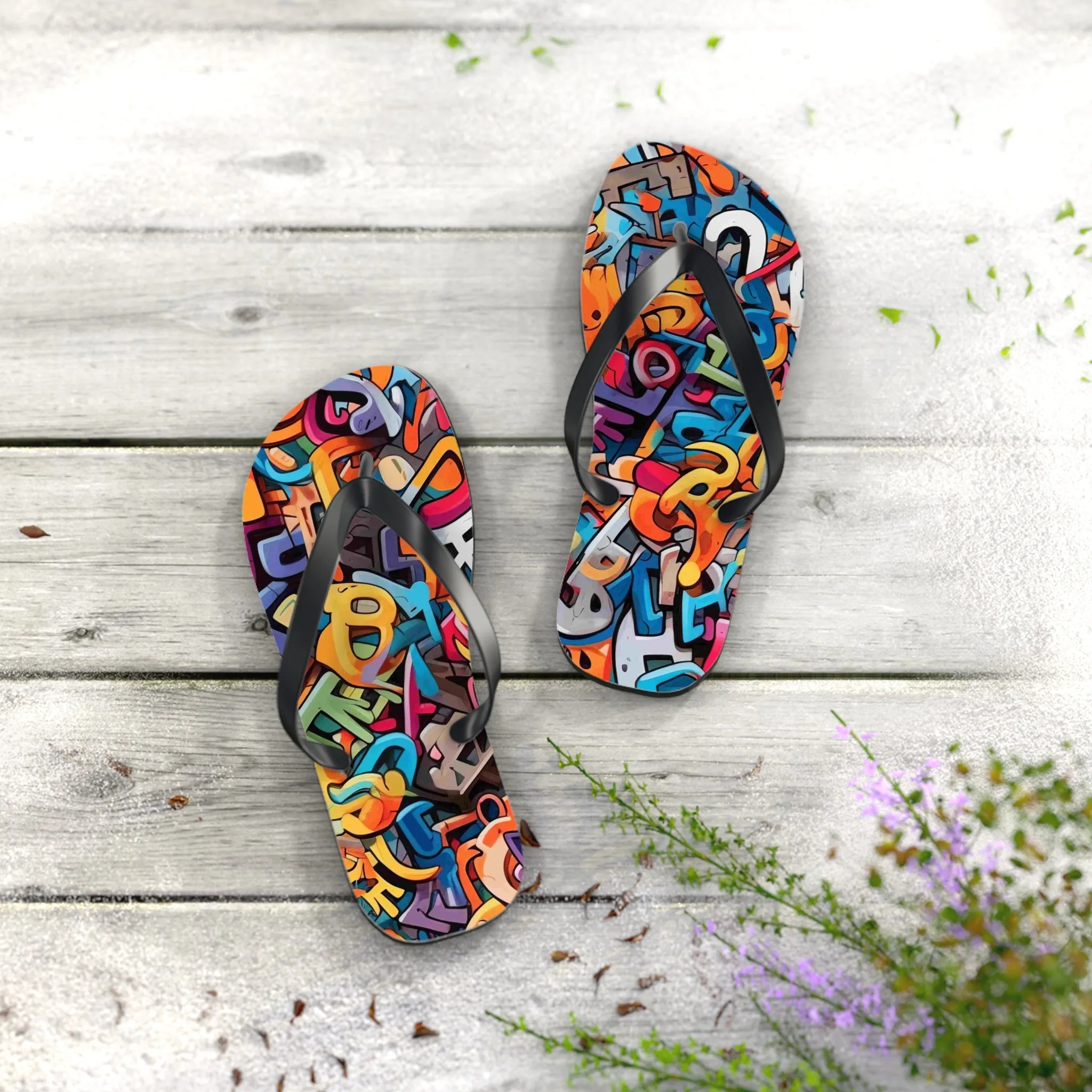 DripFlops Flip Flops - Trendy Summer Footwear for Beach and Casual Outings