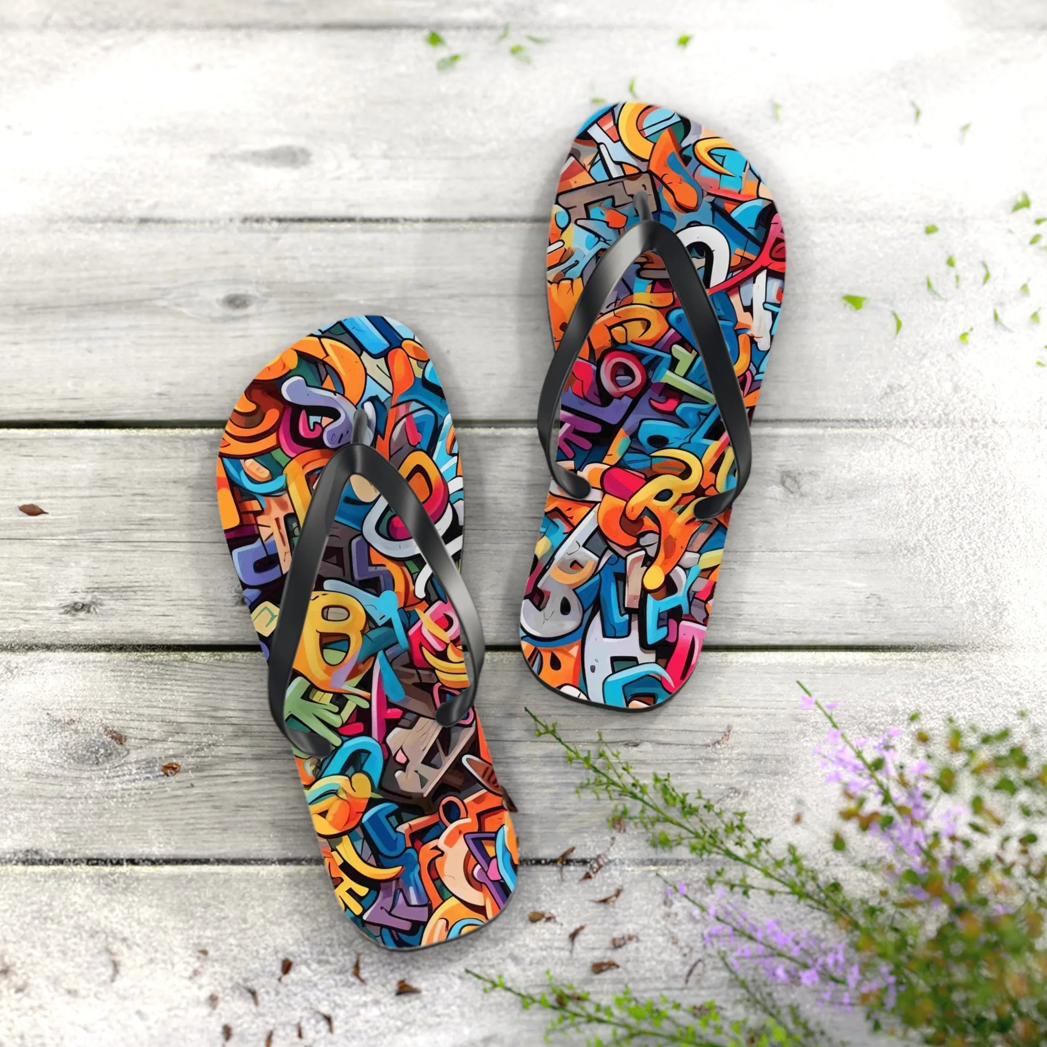 DripFlops Flip Flops - Trendy Summer Footwear for Beach and Casual Outings