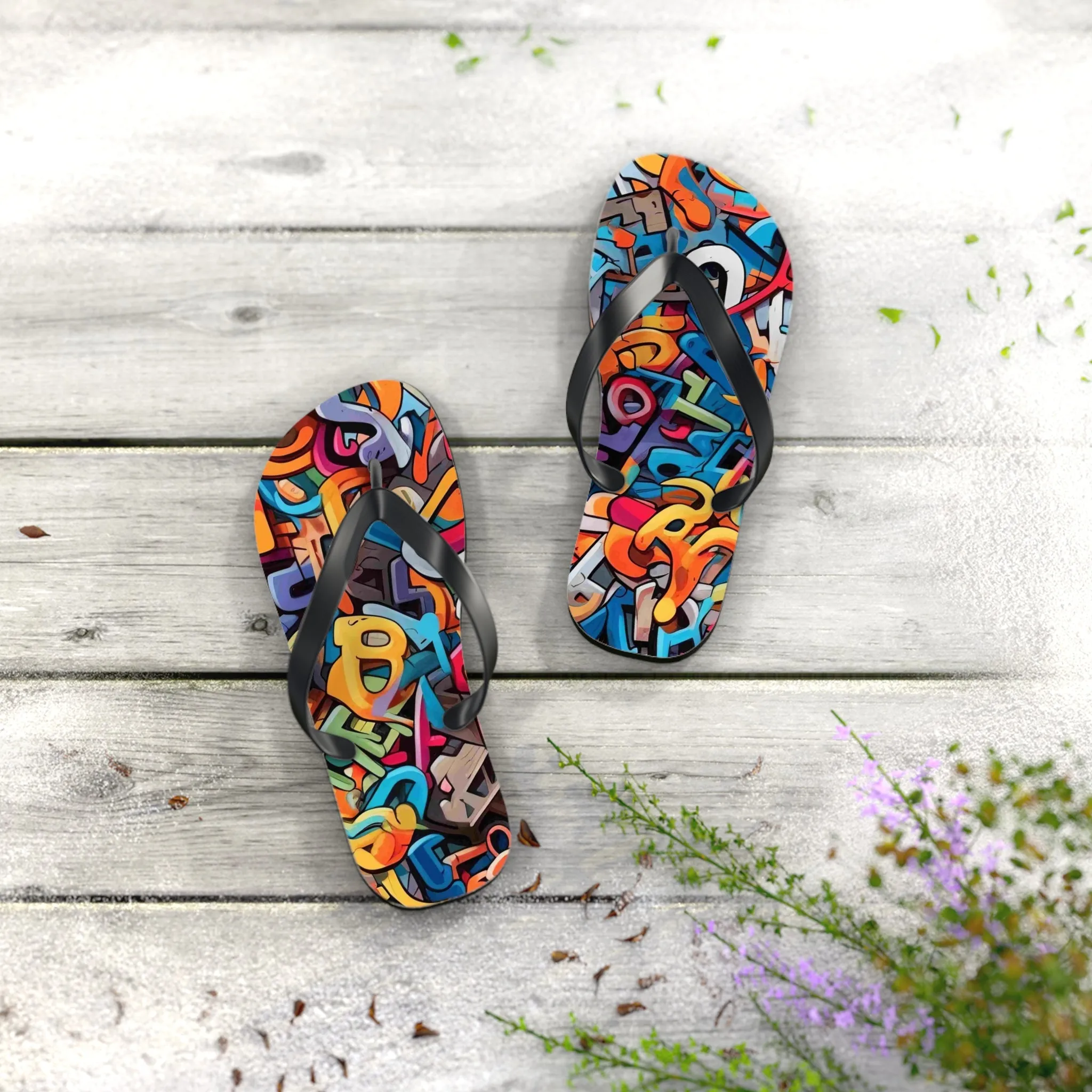 DripFlops Flip Flops - Trendy Summer Footwear for Beach and Casual Outings
