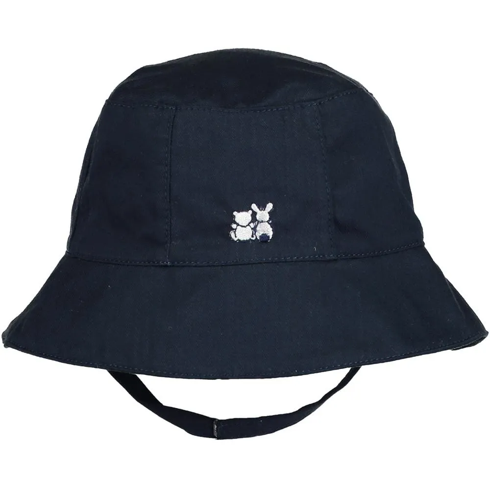 Emile et Rose 'Gareth' Navy Sun Hat
