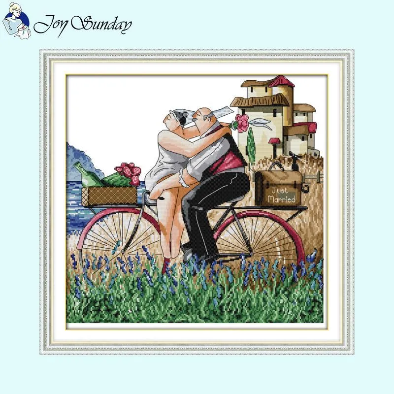 Enjoy Life Character Patterns DIY Cross Stitch