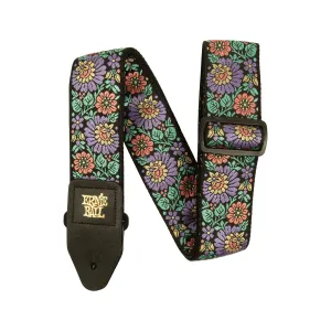 Ernie Ball Jacquard Guitar Strap, Evening Bloom