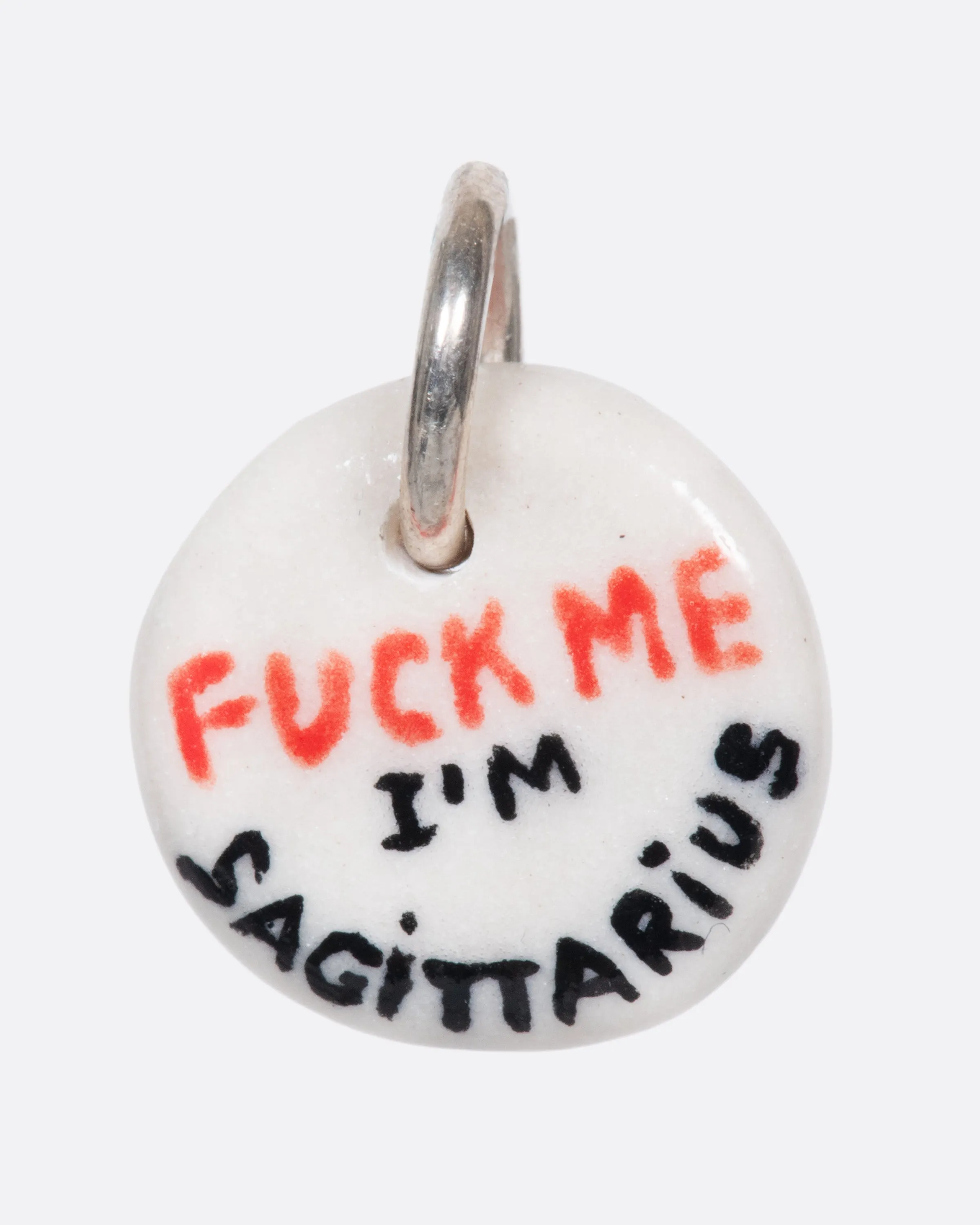 F*** Me Zodiac Charm