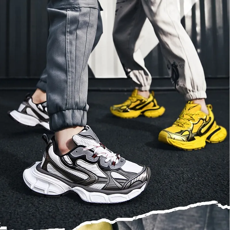 Fashion Platform Loafers Running Shoe For Men