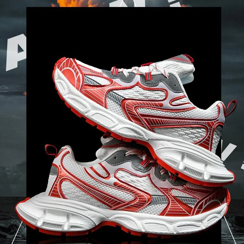 Fashion Platform Loafers Running Shoe For Men