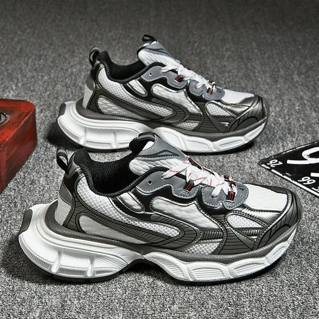 Fashion Platform Loafers Running Shoe For Men