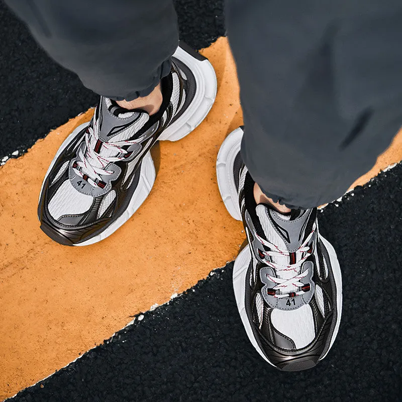 Fashion Platform Loafers Running Shoe For Men