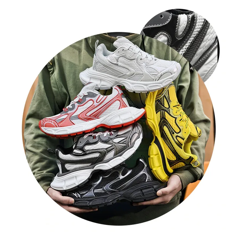 Fashion Platform Loafers Running Shoe For Men