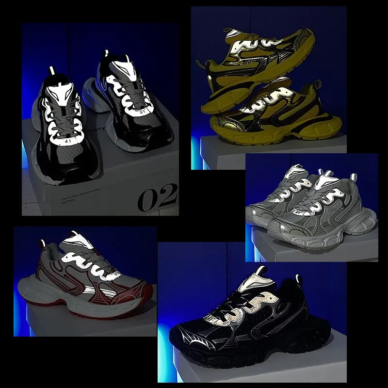 Fashion Platform Loafers Running Shoe For Men