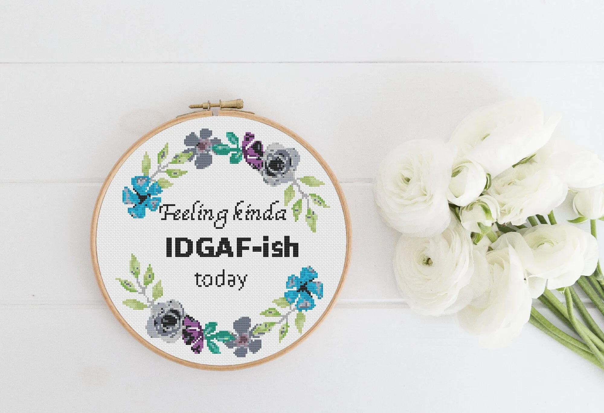 Feeling Kinda Cross Stitch Pattern #171