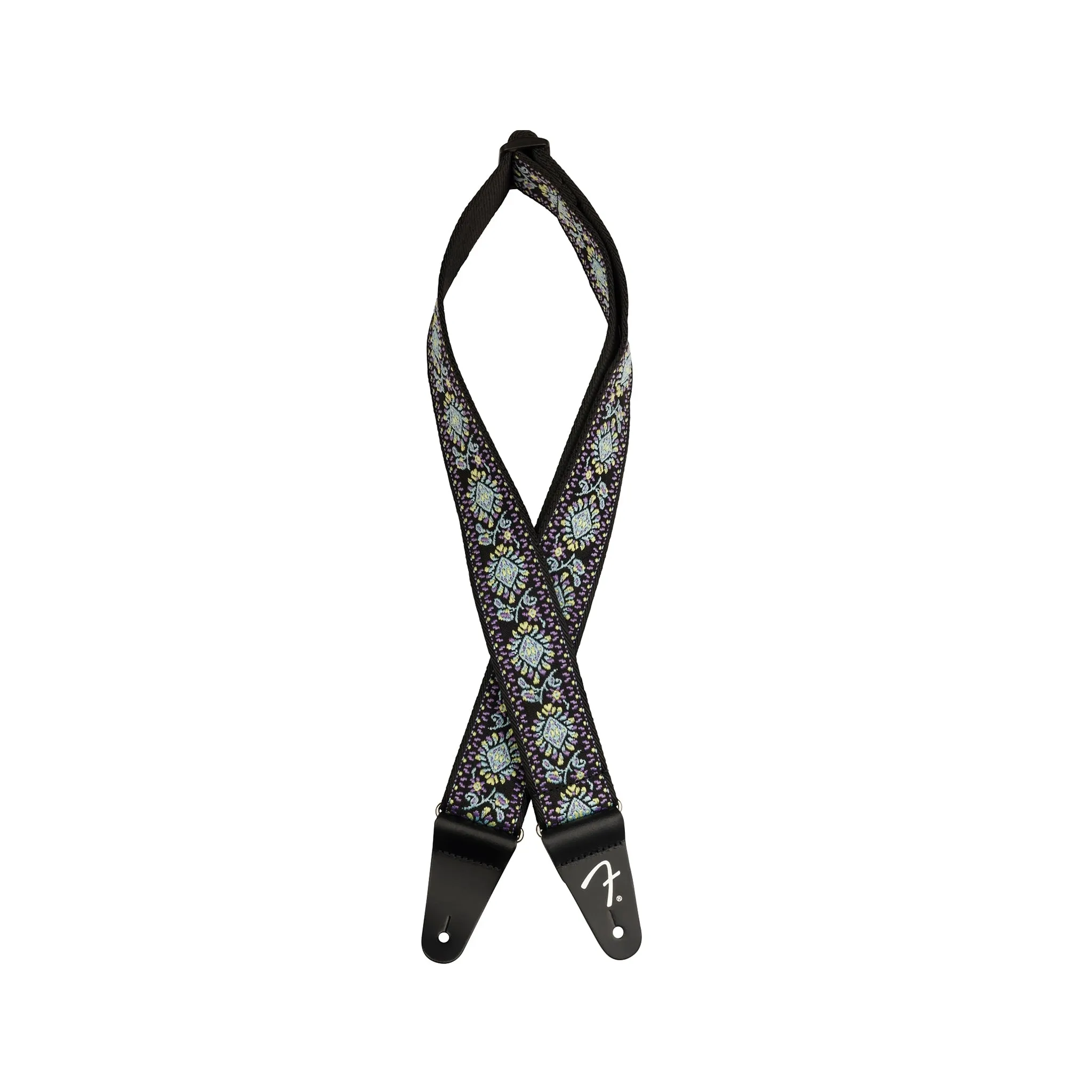 Fender Pasadena Woven Guitar Strap, Blue Lotus