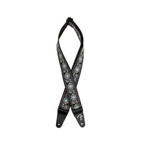 Fender Pasadena Woven Guitar Strap, Blue Lotus